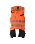 MASCOT® ACCELERATE SAFE 19589-711 – Chaleco para herramientas - naranja de alta vis./azul marino oscuro