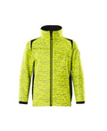 MASCOT® ACCELERATE SAFE 19902-291 – Chaqueta Softshell para niños - amarillo de alta vis./negro