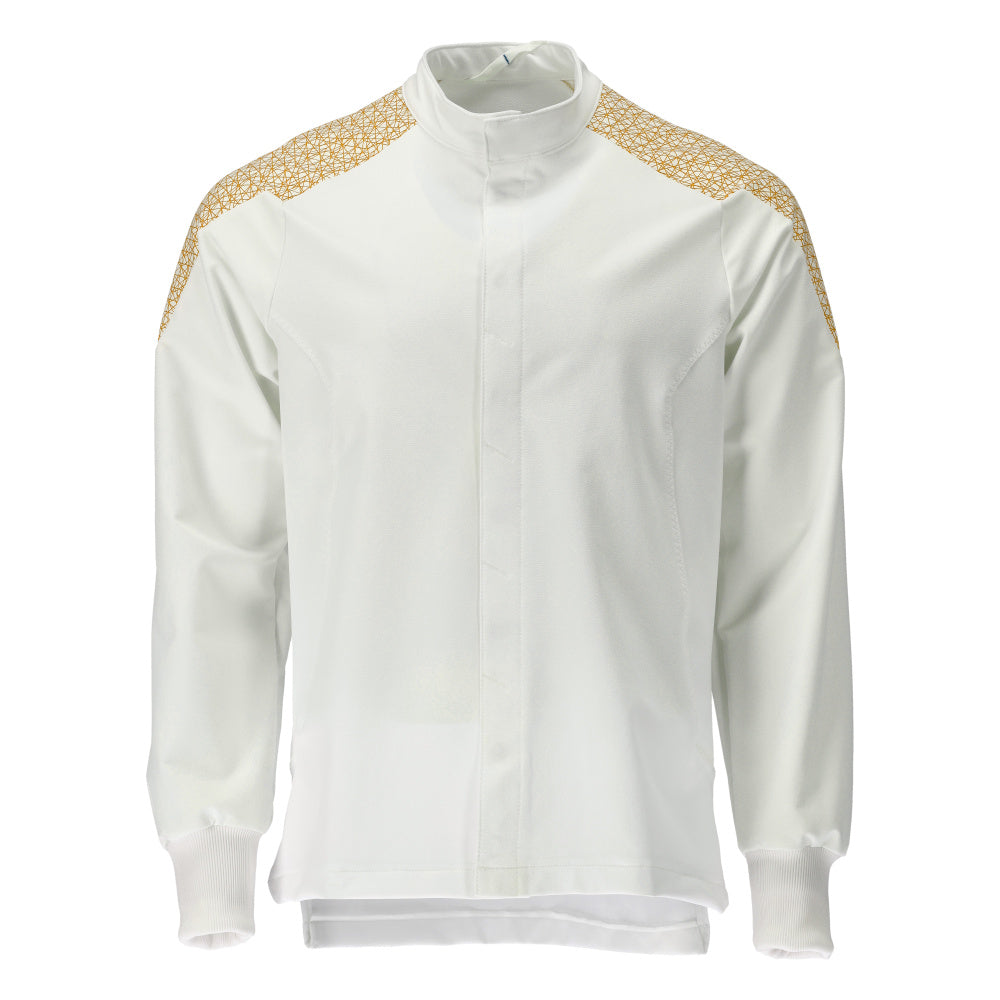 MASCOT® FOOD & CARE 20054-511 – Chaqueta - blanco/mostaza