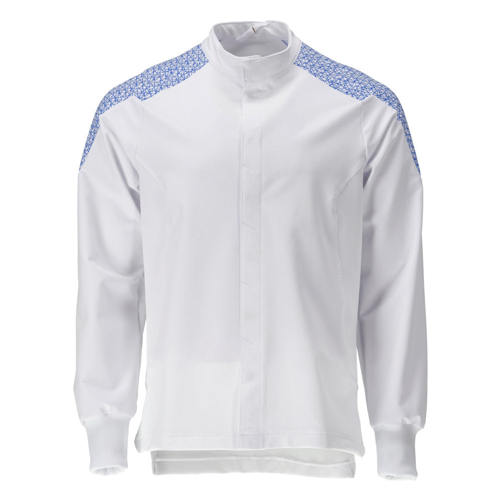 MASCOT® FOOD & CARE 20054-511 – Chaqueta - blanco/azul celeste