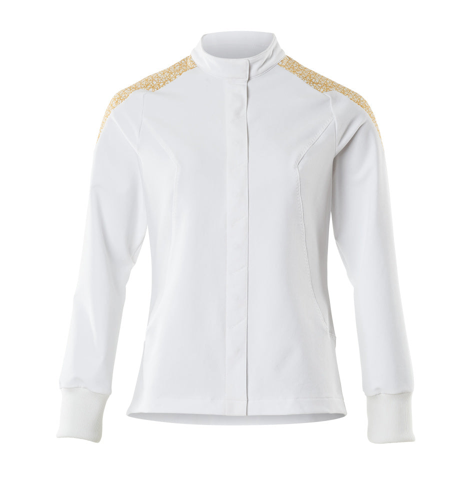 MASCOT® FOOD & CARE 20064-511 – Chaqueta - blanco/mostaza