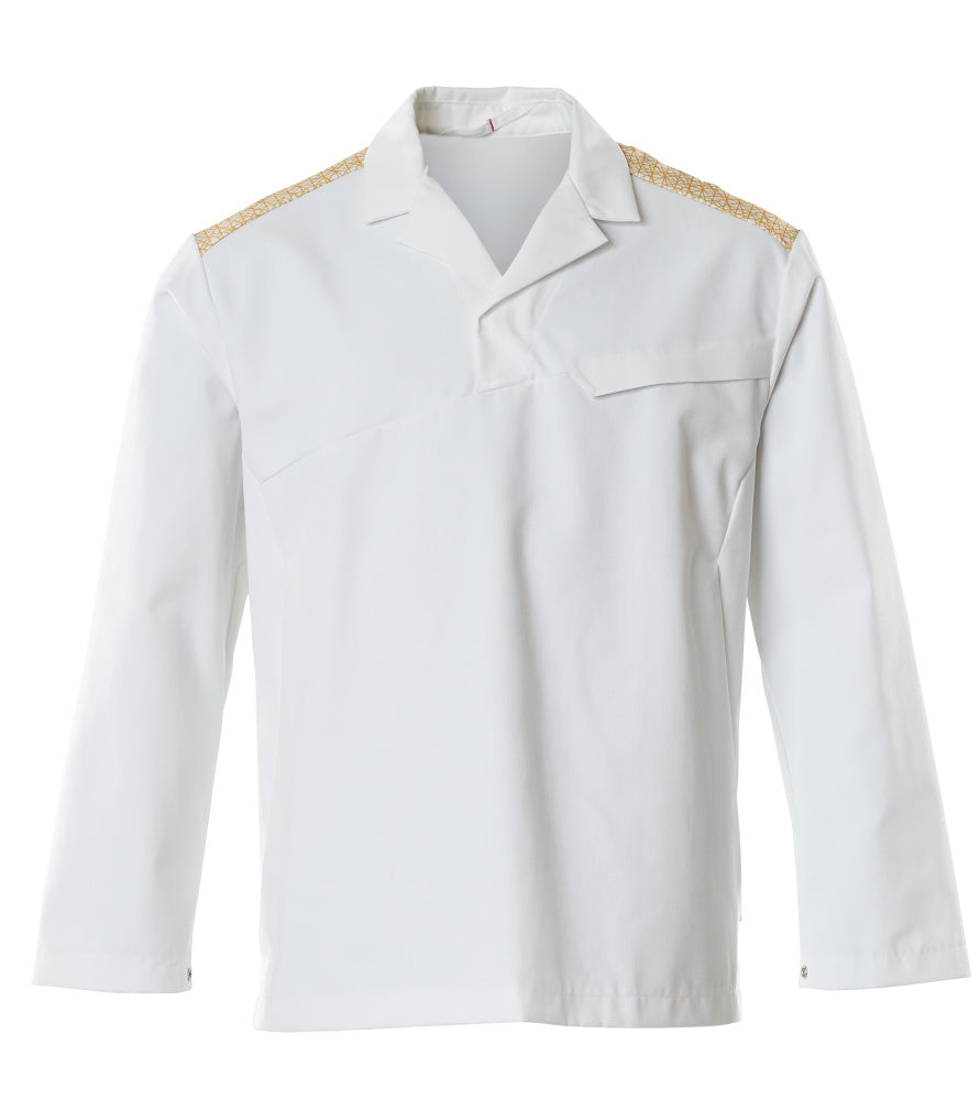 MASCOT® FOOD & CARE 20252-442 – Blusón - blanco/mostaza