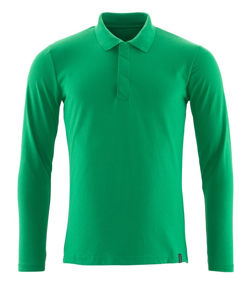 MASCOT® CROSSOVER 20483-961 – Polo, manga larga - verde hierba