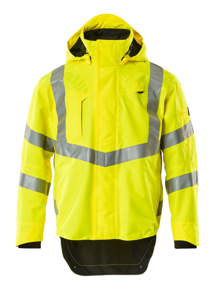 MASCOT® Harlow – Chaqueta con forro exterior - amarillo de alta vis.