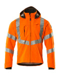 MASCOT® Blackpool – Chaqueta Softshell - naranja de alta vis.