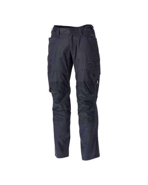 MASCOT® ACCELERATE 20679-439 – Pantalones con bolsillos para rodilleras - azul marino oscuro