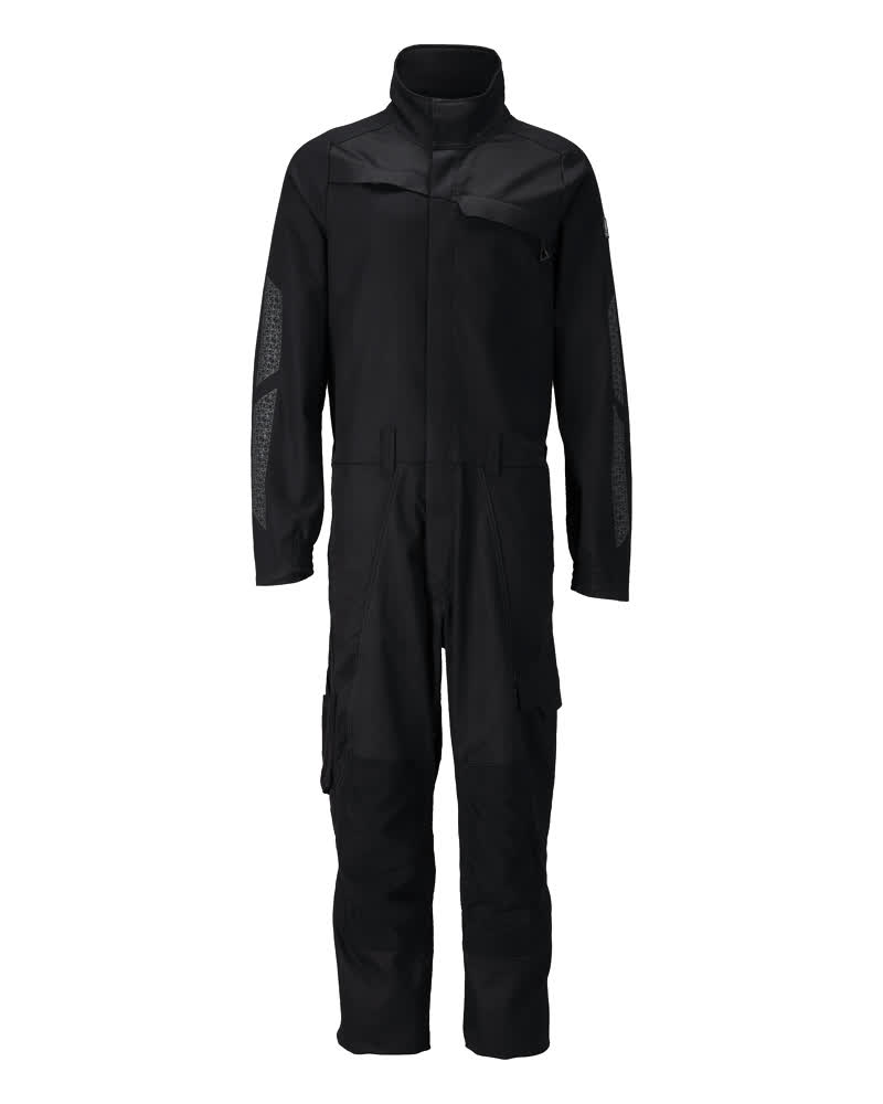 MASCOT® ACCELERATE 20719-563 – Mono con bolsillos para rodilleras - negro