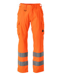 MASCOT® SAFE LIGHT 20859-236 – Pantalones con bolsillos de muslo - naranja de alta vis.