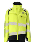 MASCOT® ACCELERATE MULTISAFE 21301-292 – Chaqueta con forro exterior - amarillo de alta vis./azul marino oscuro