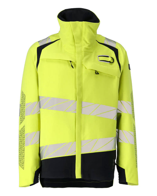 MASCOT® ACCELERATE MULTISAFE 21301-292 – Chaqueta con forro exterior - amarillo de alta vis./azul marino oscuro