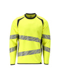 MASCOT® ACCELERATE MULTISAFE 21384-337 – Sudadera - amarillo de alta vis./azul marino oscuro