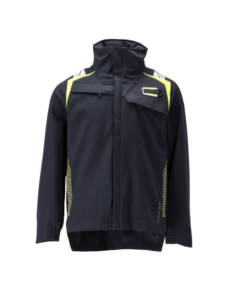 MASCOT® ACCELERATE MULTISAFE 21501-292 – Chaqueta con forro exterior - azul marino oscuro/amarillo de alta vis.