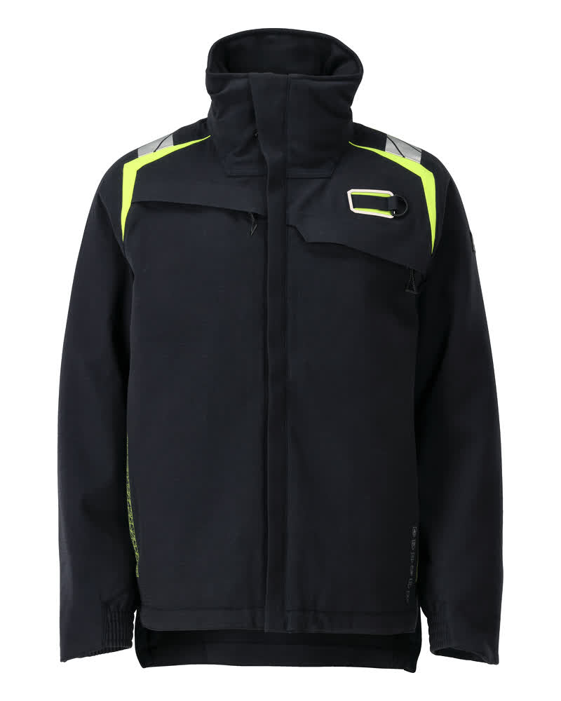 MASCOT® ACCELERATE MULTISAFE 21535-292 – Chaqueta de invierno - azul marino oscuro/amarillo de alta vis.