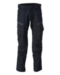 MASCOT® ACCELERATE MULTISAFE 21579-281 – Pantalones con bolsillos para rodilleras - azul marino oscuro/amarillo de alta vis.