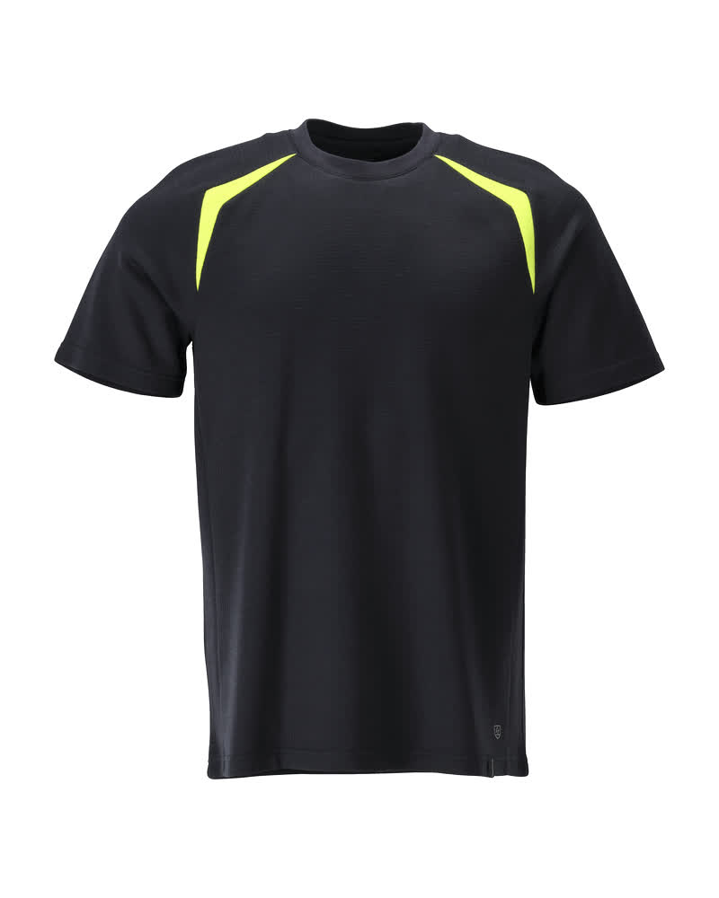MASCOT® ACCELERATE MULTISAFE 21582-327 – Camiseta - azul marino oscuro/amarillo de alta vis.