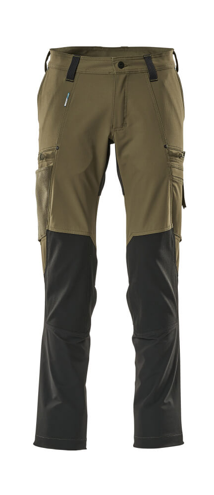 MASCOT® ADVANCED 21679-311 – Pantalones prácticos - verde musgo/negro