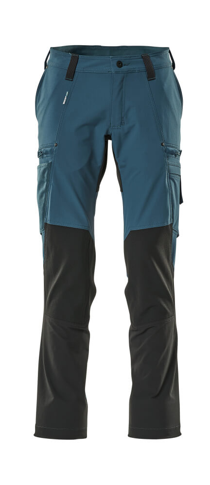 MASCOT® ADVANCED 21679-311 – Pantalones prácticos - petróleo oscuro/negro