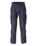 MASCOT® ACCELERATE 21879-330 – Pantalones con bolsillos para rodilleras - azul marino oscuro