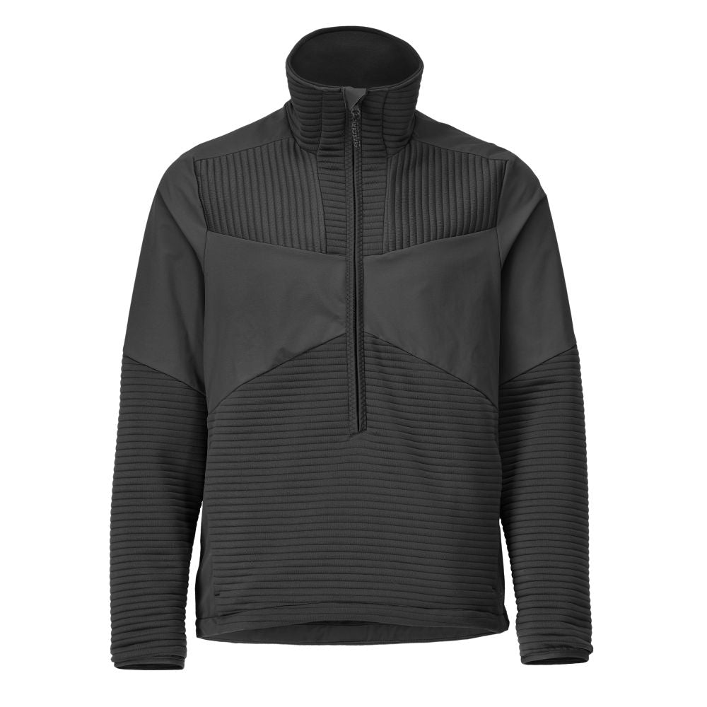MASCOT® CUSTOMIZED 22005-681 – Jersey polar con media cremallera y forro - negro