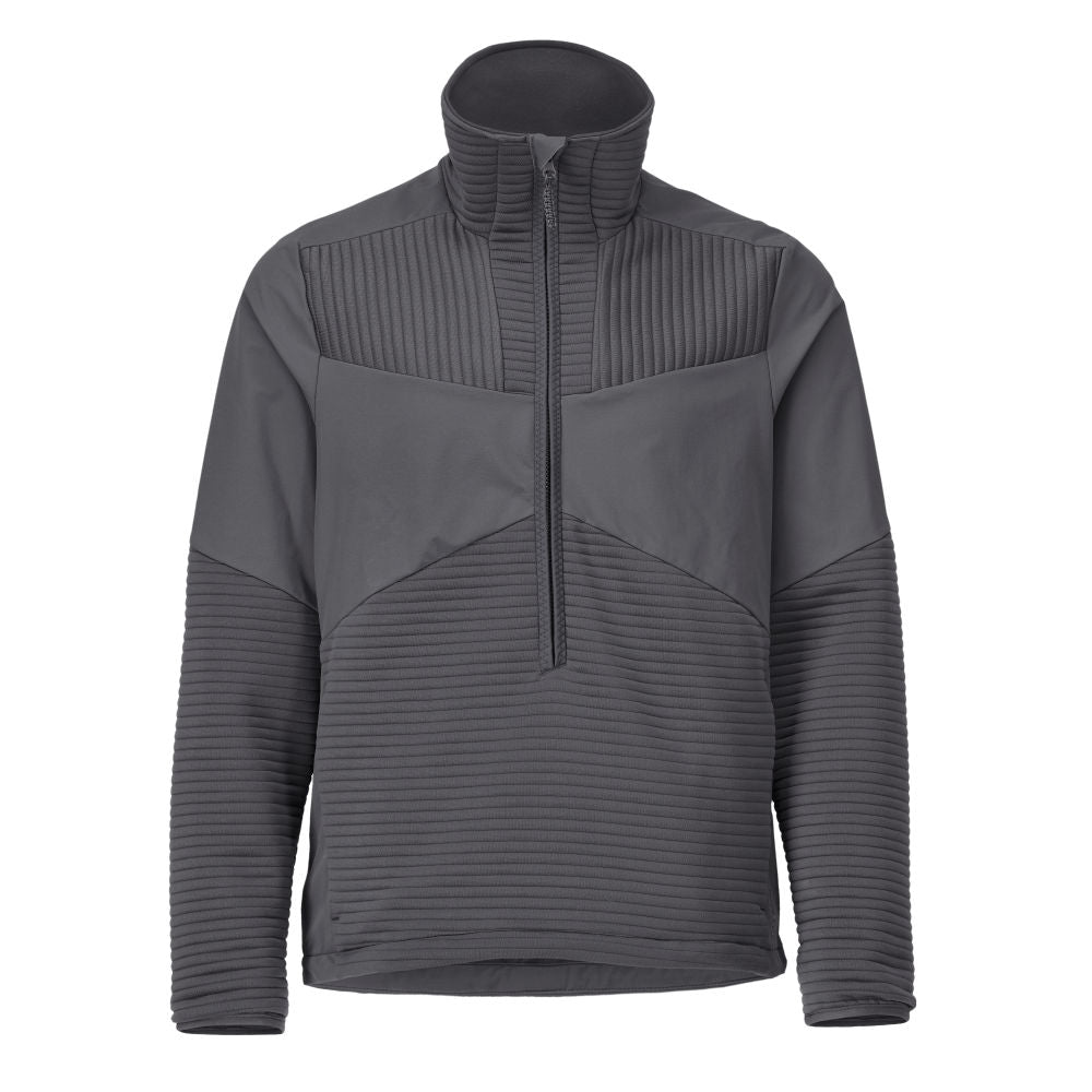 MASCOT® CUSTOMIZED 22005-681 – Jersey polar con media cremallera y forro - gris piedra