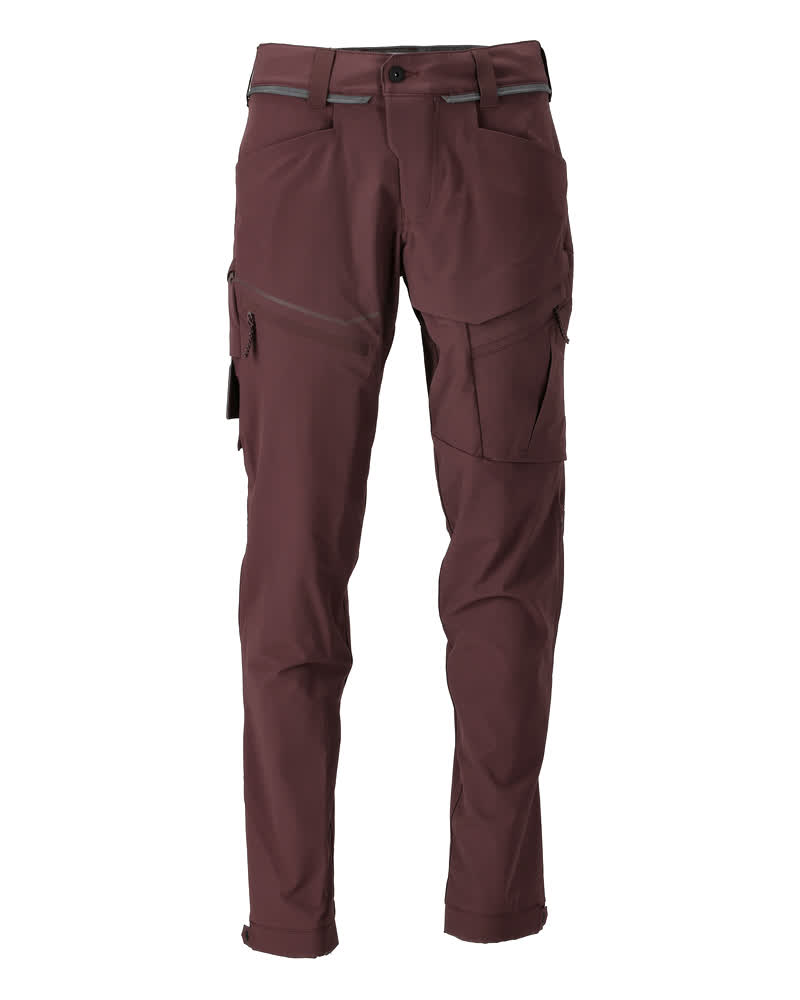 MASCOT® CUSTOMIZED 22059-605 – Pantalones prácticos - burdeos