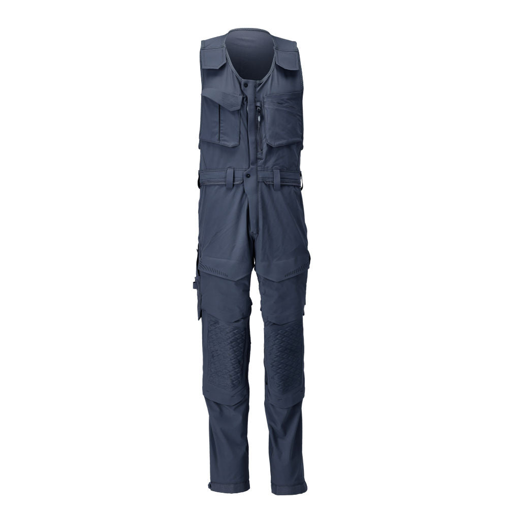 MASCOT® CUSTOMIZED 22069-311 – Combi suit con bolsillos para rodilleras - azul marino oscuro