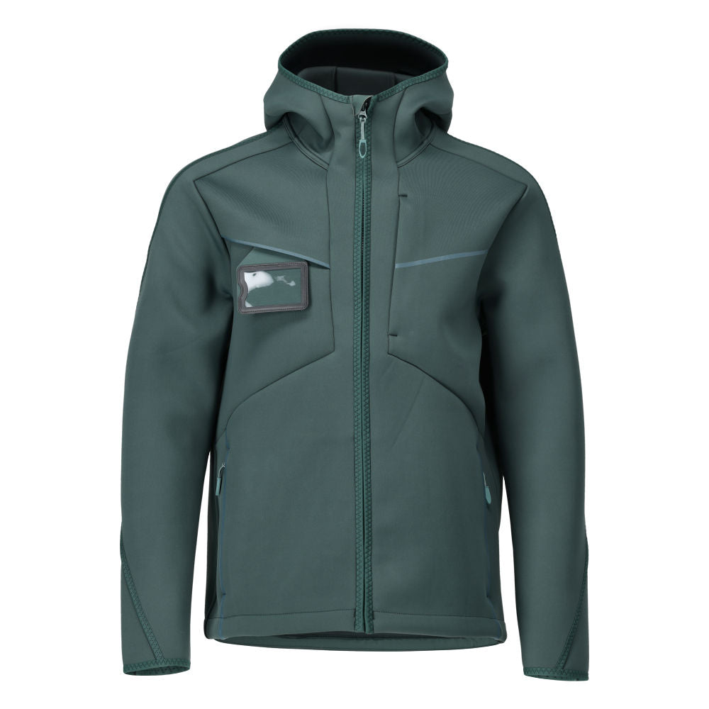MASCOT® CUSTOMIZED 22086-662 – Chaqueta Softshell con capucha - verde bosque