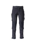 MASCOT® CUSTOMIZED 22179-652 – Pantalones con bolsillos para rodilleras - azul marino oscuro