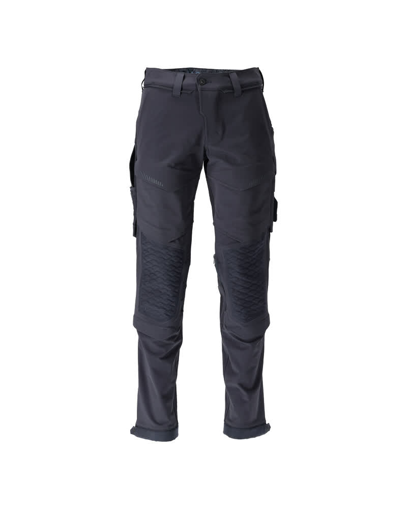 MASCOT® CUSTOMIZED 22179-652 – Pantalones con bolsillos para rodilleras - azul marino oscuro
