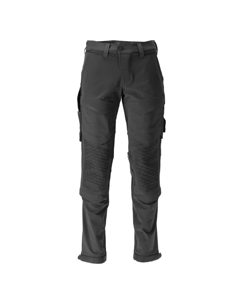 MASCOT® CUSTOMIZED 22179-652 – Pantalones con bolsillos para rodilleras - negro