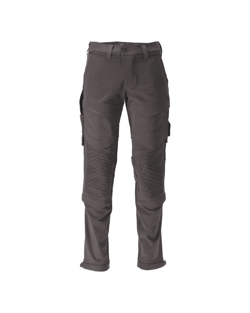 MASCOT® CUSTOMIZED 22179-652 – Pantalones con bolsillos para rodilleras - gris piedra