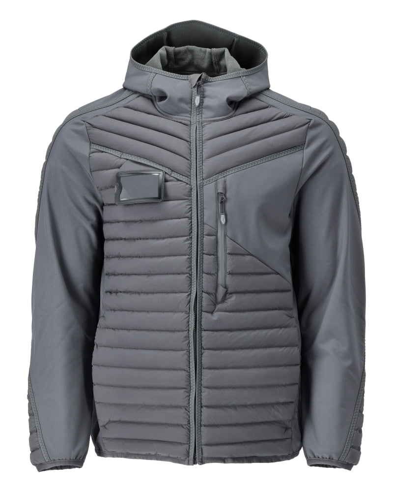 MASCOT® CUSTOMIZED 22215-607 – Chaqueta con capucha - gris piedra