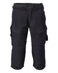MASCOT® CUSTOMIZED 22249-605 – Pantalones con longitud de ¾ con bolsillos para rodilleras - azul marino oscuro