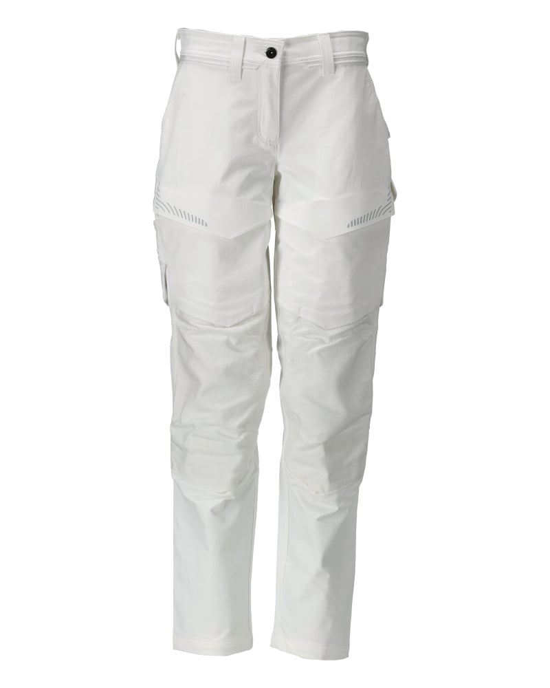 MASCOT® CUSTOMIZED 22378-311 – Pantalones con bolsillos para rodilleras - blanco