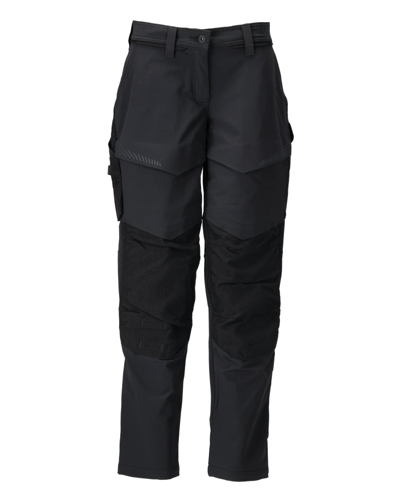 MASCOT® CUSTOMIZED 22378-311 – Pantalones con bolsillos para rodilleras - negro