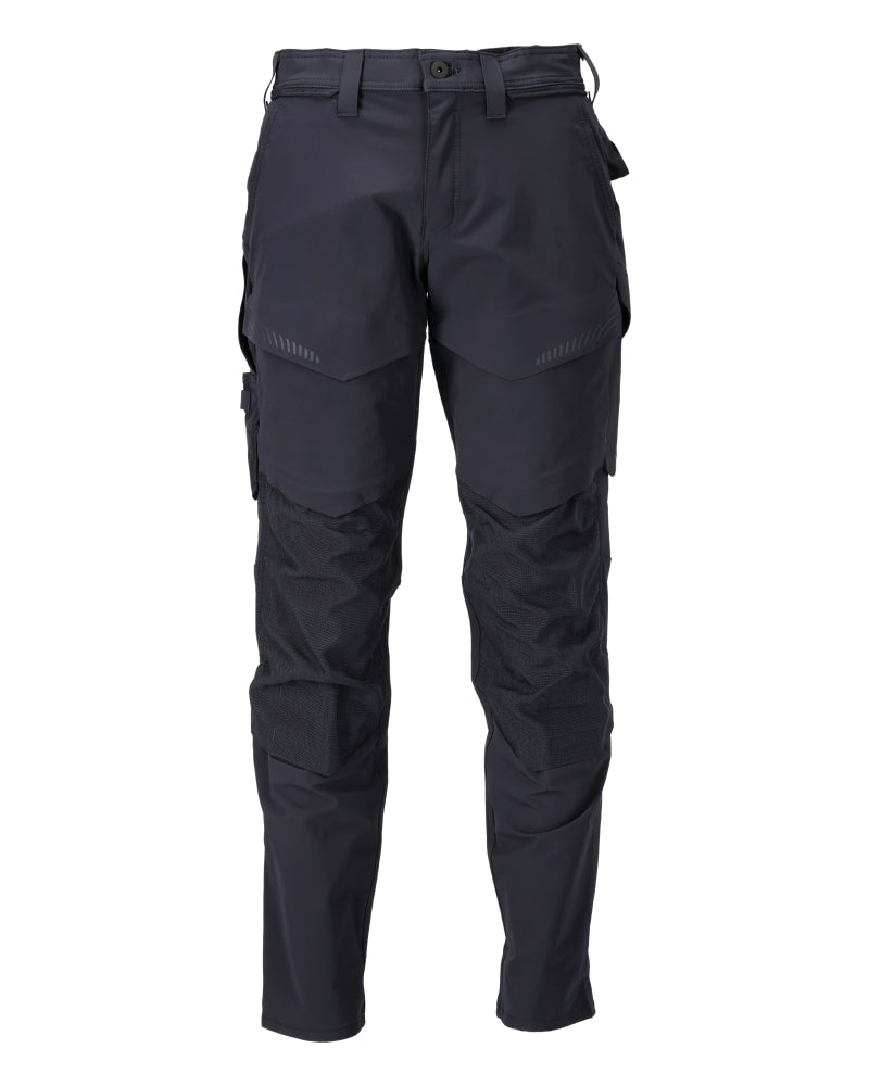 MASCOT® CUSTOMIZED 22379-311 – Pantalones con bolsillos para rodilleras - azul marino oscuro