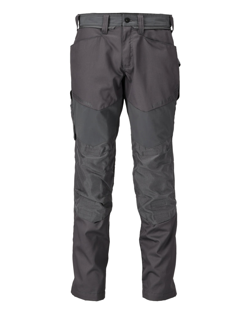 MASCOT® CUSTOMIZED 22479-230 – Pantalones con bolsillos para rodilleras - gris piedra