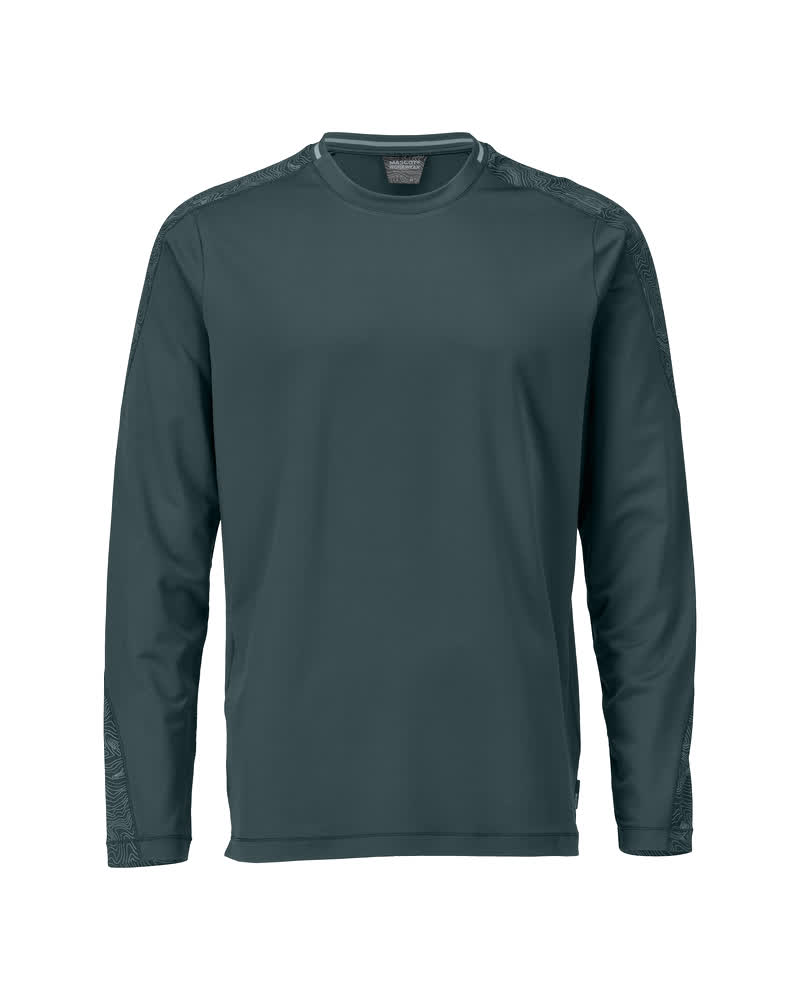 MASCOT® CUSTOMIZED 22481-618 – Camiseta, manga larga - verde bosque