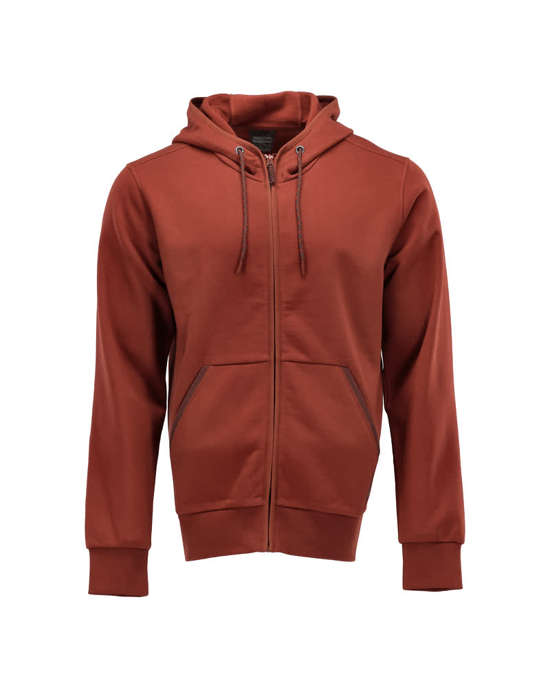 MASCOT® CUSTOMIZED 22486-378 – Sudadera con capucha con cremallera - rojo otoño