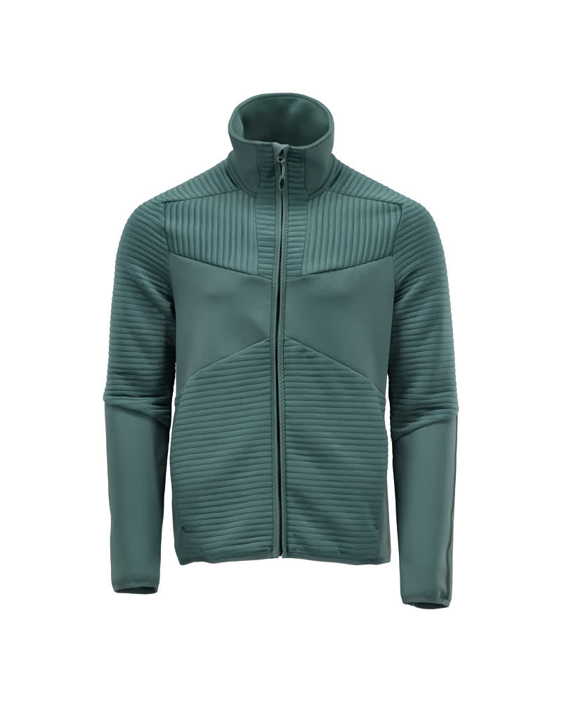 MASCOT® CUSTOMIZED 22503-681 – Jersey polar con cremallera - verde bosque claro