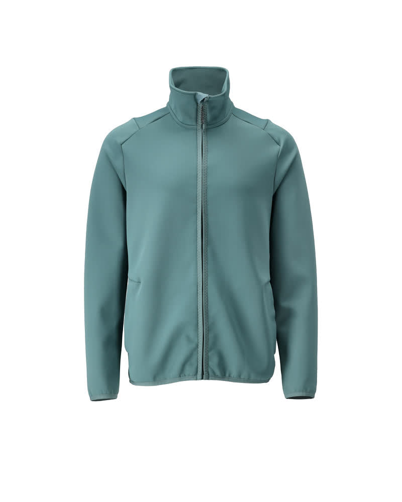 MASCOT® CUSTOMIZED 22585-608 – Jersey polar con cremallera - verde bosque claro