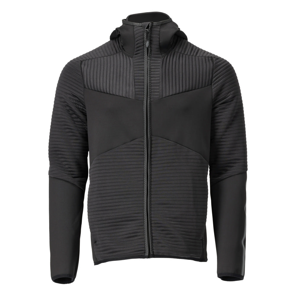MASCOT® CUSTOMIZED 22603-681 – Sudadera polar con capucha y cremallera - negro