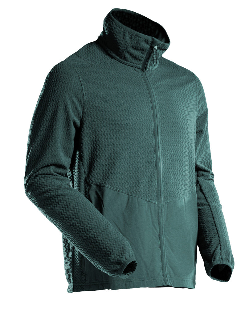 MASCOT® CUSTOMIZED 22803-639 – Jersey micropolar con cremallera - verde bosque