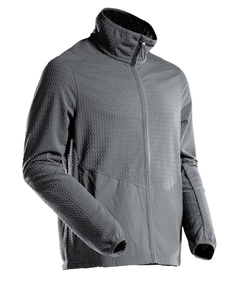 MASCOT® CUSTOMIZED 22803-639 – Jersey micropolar con cremallera - gris piedra