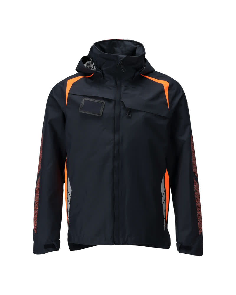 MASCOT® ACCELERATE SAFE 23001-231 – Chaqueta con forro exterior - azul marino oscuro/naranja de alta vis.