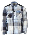 MASCOT® CUSTOMIZED 23104-446 – Camisa con forro pelo - azul marino oscuro a cuadros
