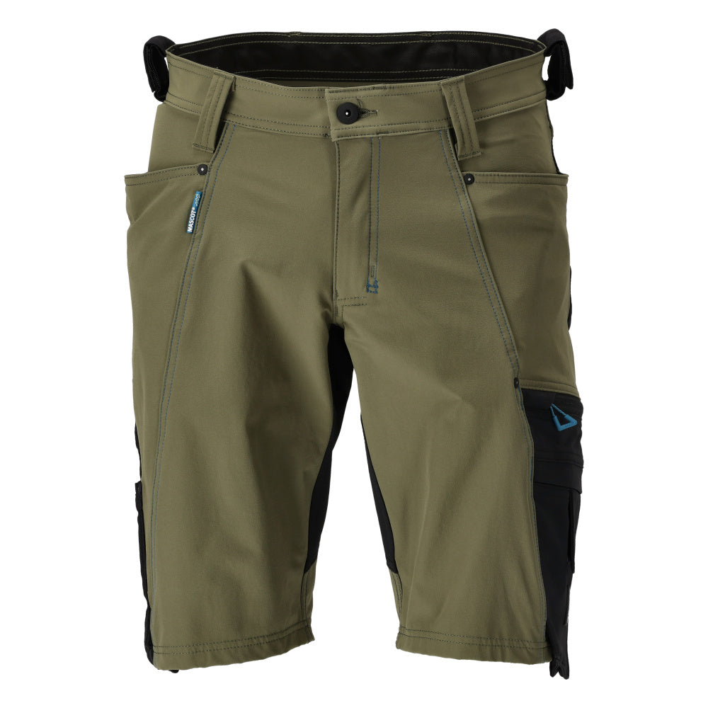 MASCOT® ADVANCED 23149-311 – Pantalones cortos - verde musgo/negro