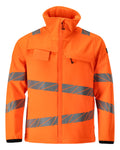 MASCOT® ACCELERATE SAFE 24102-143 – Chaqueta Softshell - naranja de alta vis.
