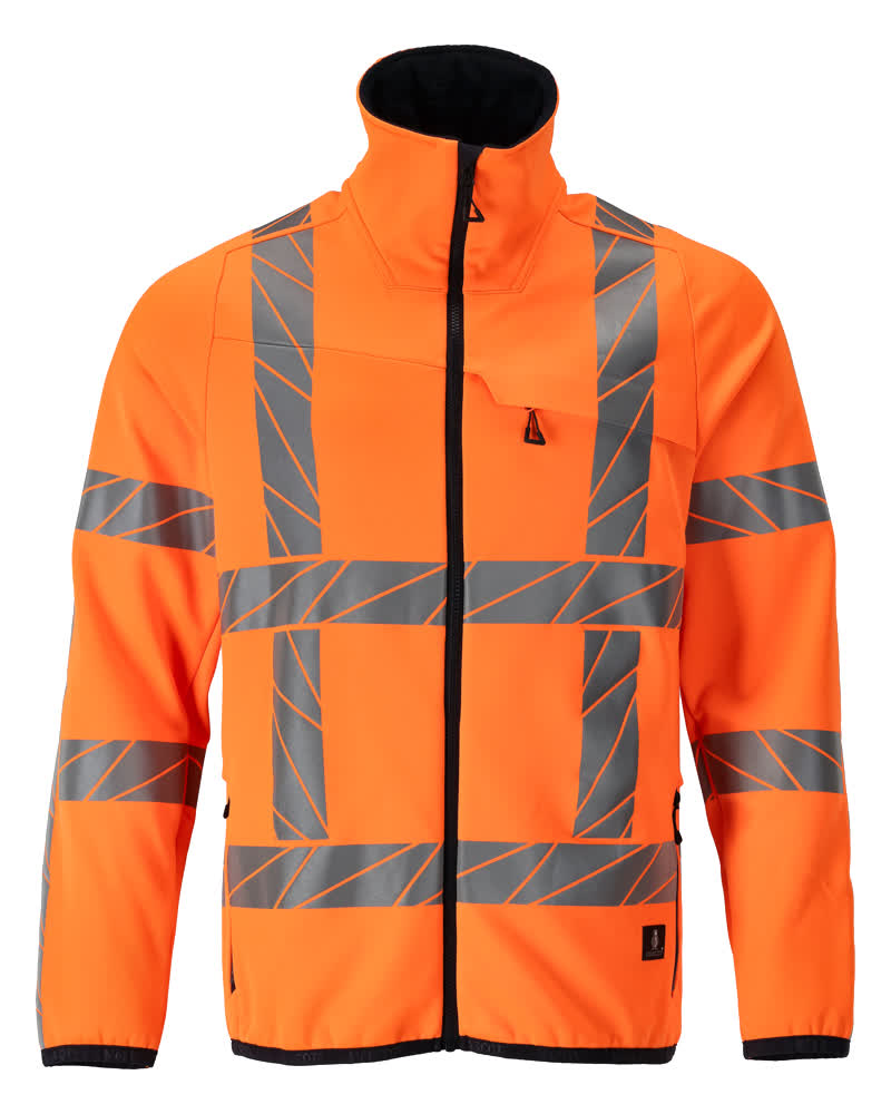 MASCOT® ACCELERATE SAFE 24103-315 – Jersey polar con cremallera - naranja de alta vis.