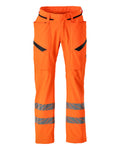 MASCOT® ACCELERATE SAFE 24279-510 – Pantalones con bolsillos de muslo - naranja de alta vis.